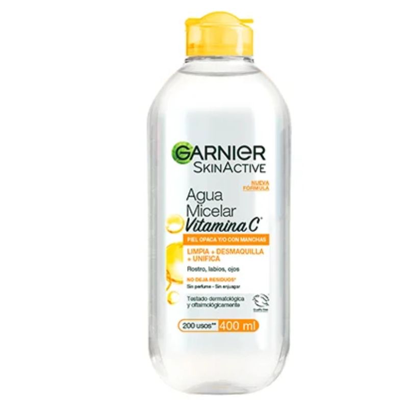 GARNIER AGUA MICELAR CON VITAMINA C X 400 ML.